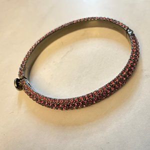 Coach Jewelry. – Purple rhinestone bracelet